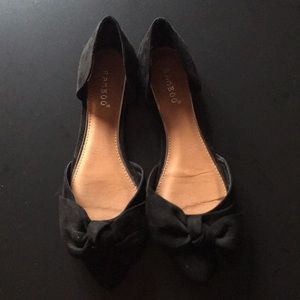Barely Worn Black Bamboo Flats